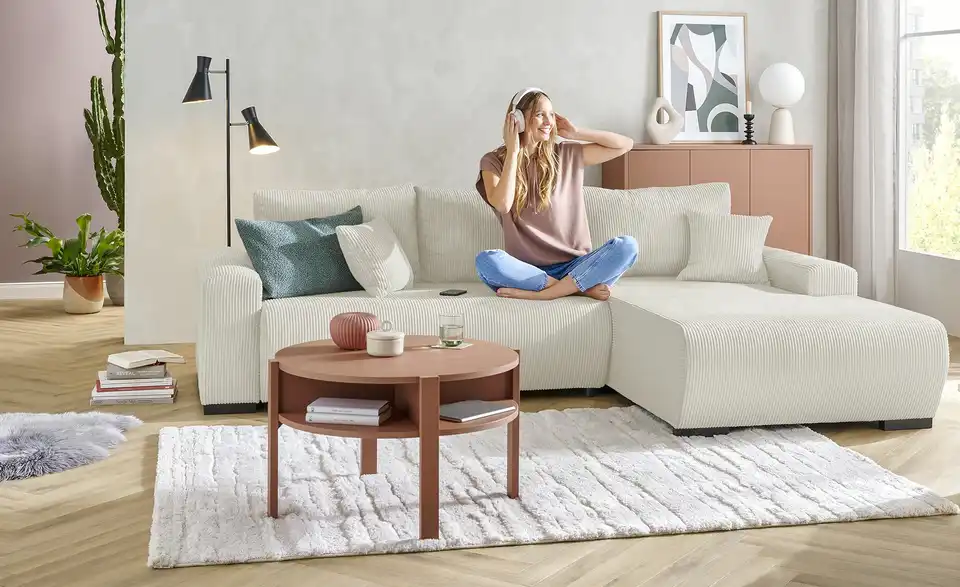 smart Ecksofa Nelly, in Wohnsituation