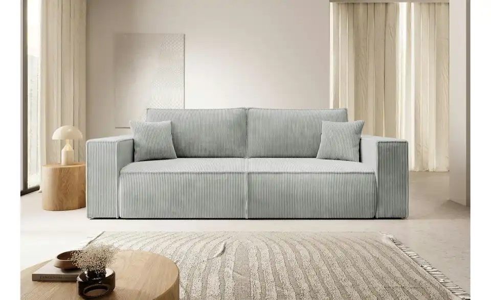 Selsey Einzelsofa Farese mit Schlaffunktion, in Wohnsituation