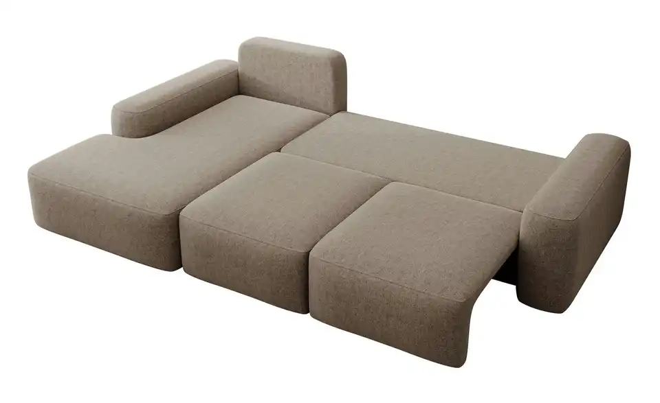 Selsey Ecksofa Carnos mit Schlaffunktion, Funktionsansicht