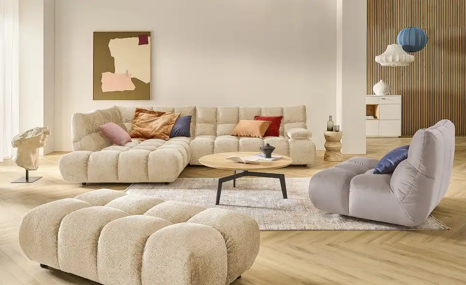 Jette Home Ecksofa Gentle, in Wohnsituation