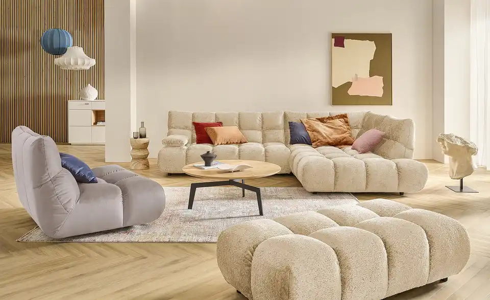Jette Home Ecksofa Gentle, in Wohnsituation