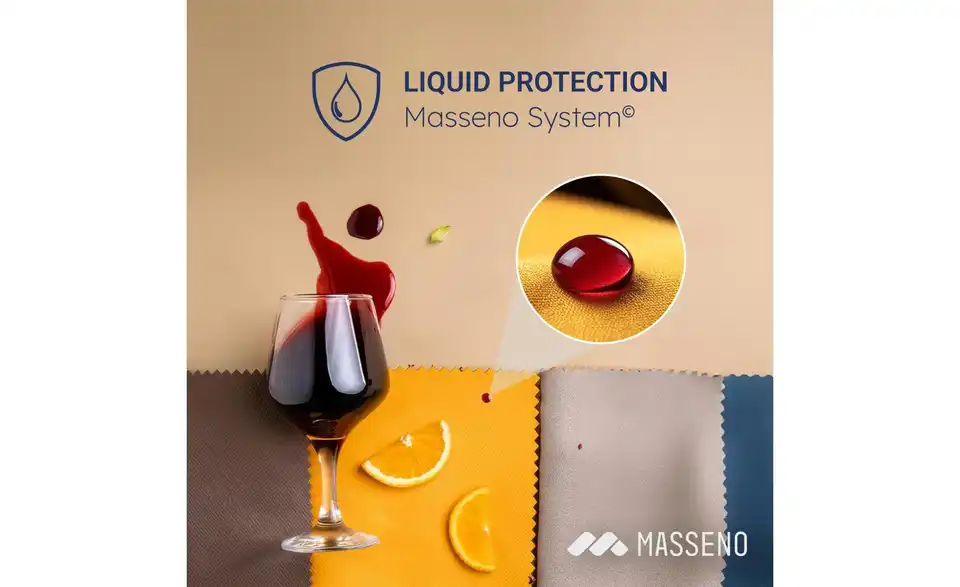 MASSENO Ecksofa Potaro mit Schlaffunktion, Detailansicht