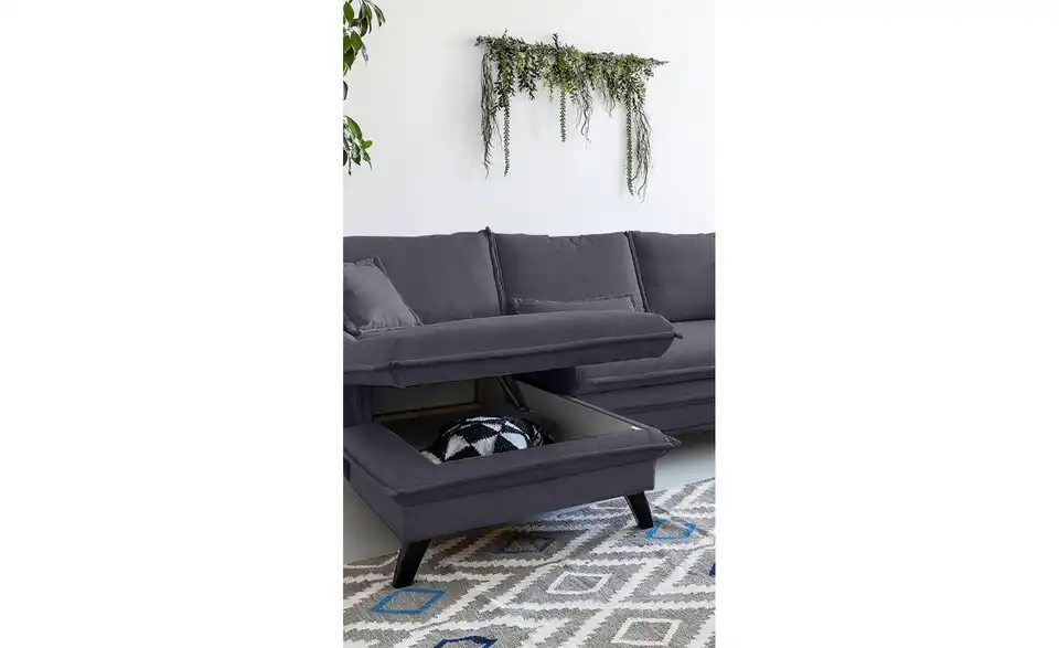 Miuform Wohnlandschaft Charming Charlie mit Schlaffunktion, Detailansicht