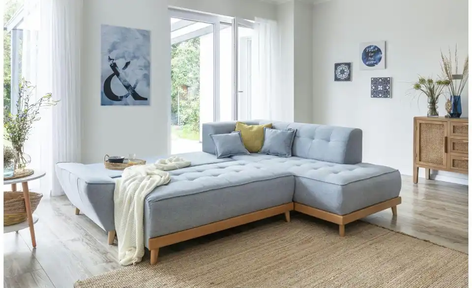 Miuform Ecksofa Dazzling Daisy mit Schlaffunktion, Funktionsansicht