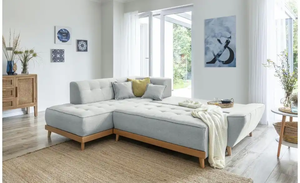 Miuform Ecksofa Dazzling Daisy mit Schlaffunktion, Funktionsansicht