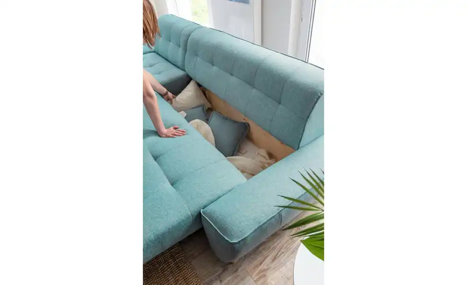 Miuform Ecksofa Dazzling Daisy mit Schlaffunktion, Detailansicht