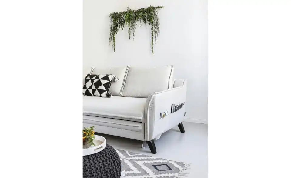 Miuform Ecksofa Charming Charlie mit Schlaffunktion, Detailansicht