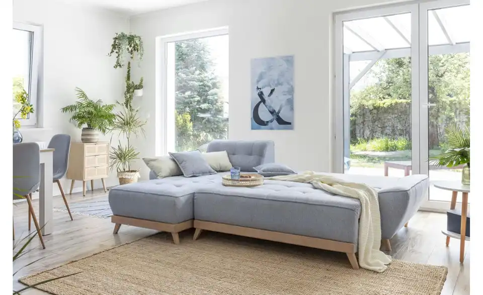 Miuform Ecksofa Dazzling Daisy mit Schlaffunktion, Funktionsansicht