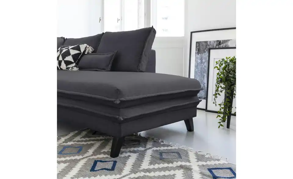 Miuform Ecksofa Charming Charlie mit Schlaffunktion, Detailansicht