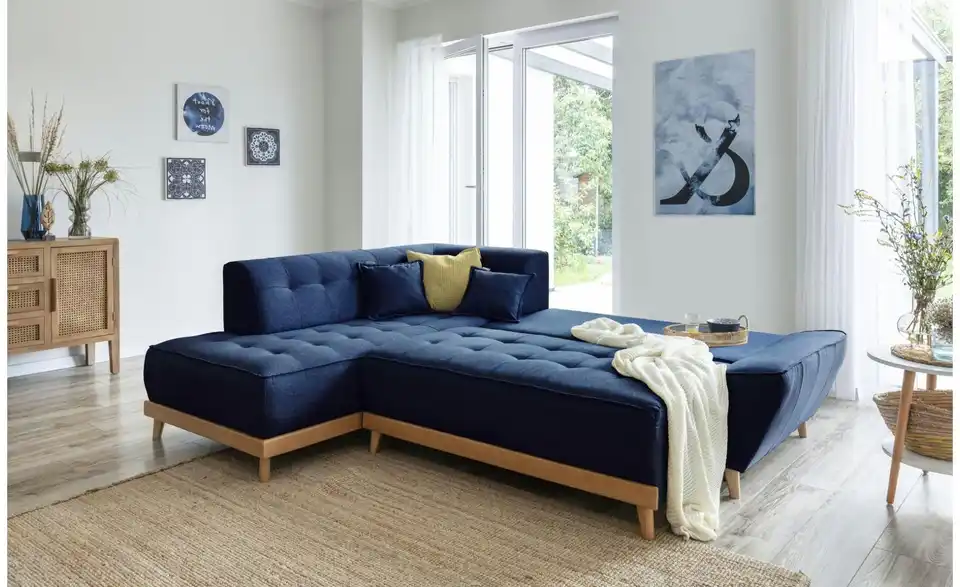 Miuform Ecksofa Dazzling Daisy mit Schlaffunktion, Funktionsansicht