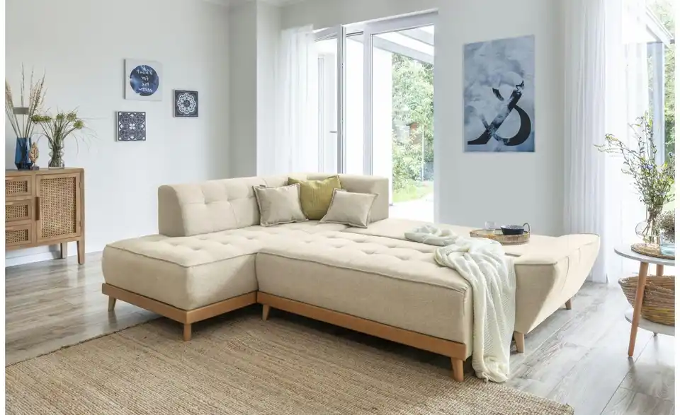 Miuform Ecksofa Dazzling Daisy mit Schlaffunktion, Funktionsansicht