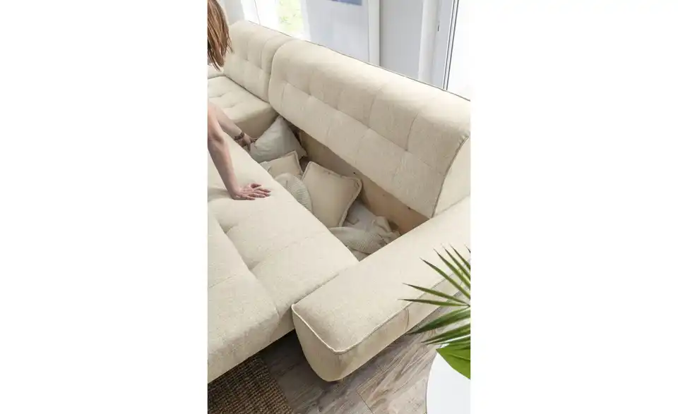 Miuform Ecksofa Dazzling Daisy mit Schlaffunktion, Detailansicht