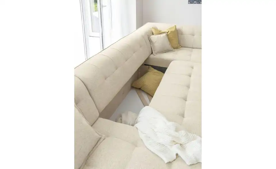 Miuform Wohnlandschaft Dazzling Daisy mit Schlaffunktion, Detailansicht