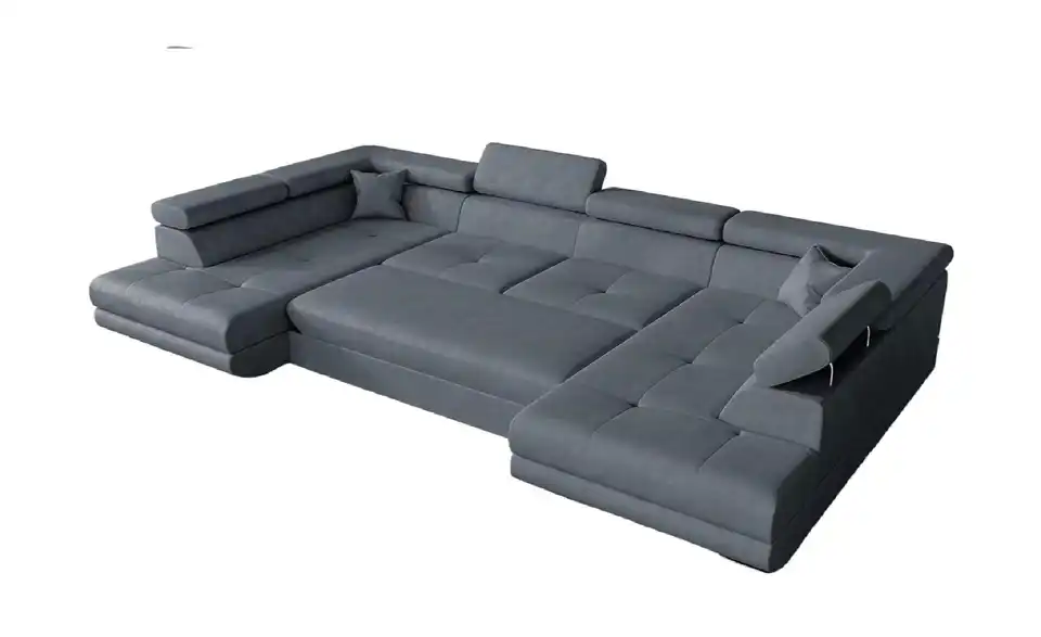 Wohnlandschaft Memphis mit Schlaffunktion, Funktionsansicht