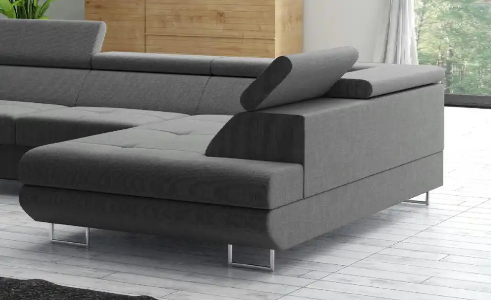 Wohnlandschaft Memphis mit Schlaffunktion, Detailansicht