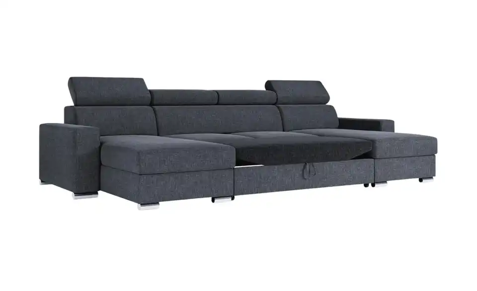 Wohnlandschaft Valencia mit Schlaffunktion, Funktionsansicht