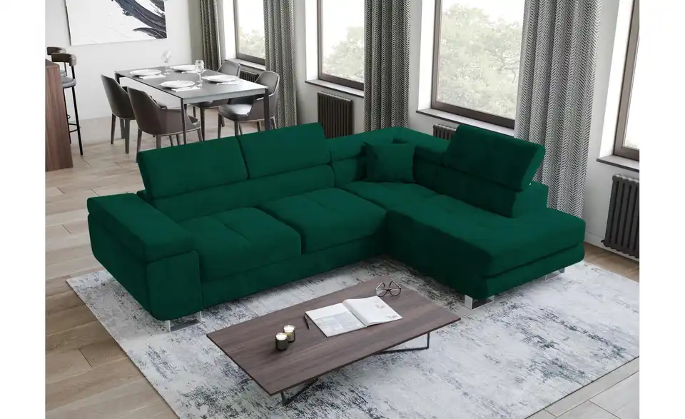 Ecksofa Anton, in Wohnsituation