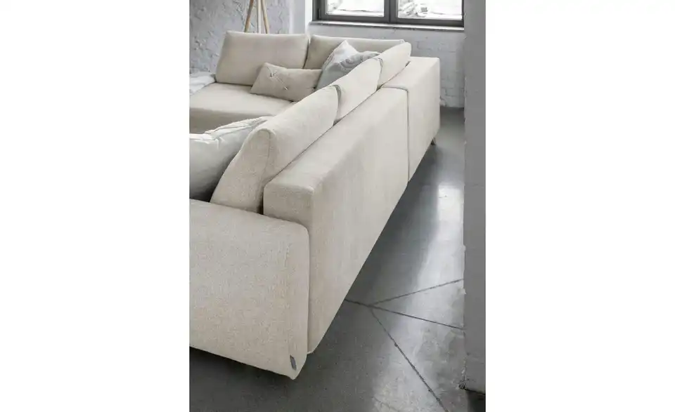 Miuform Ecksofa Scandic Lagom mit Schlaffuntkion, Rückansicht