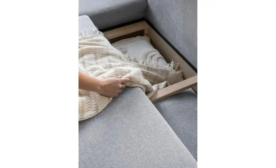 Miuform Ecksofa Scandic Lagom mit Schlaffuntkion, Detailansicht