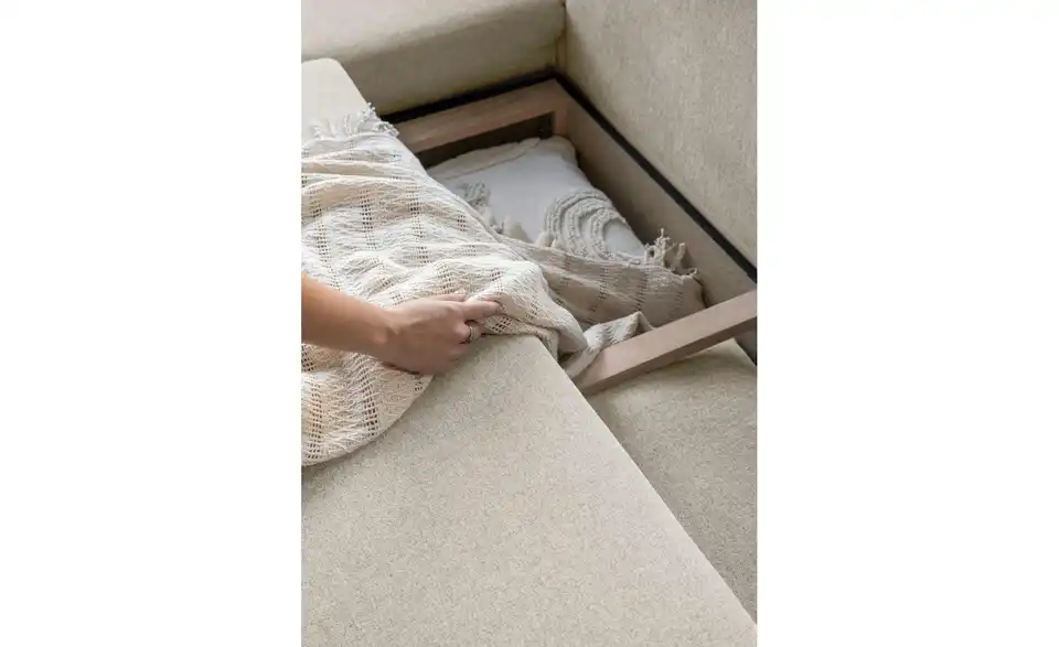 Miuform Wohnlandschaft Scandic Lagom mit Schlaffunktion, Detailansicht