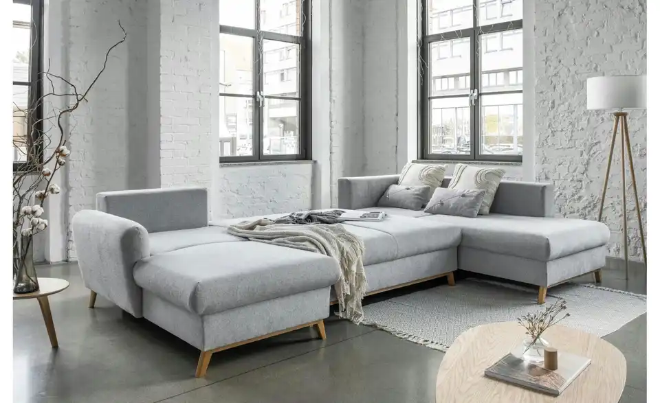 Miuform Wohnlandschaft Scandic Lagom mit Schlaffunktion, Funktionsansicht