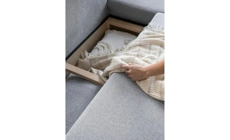 Miuform Wohnlandschaft Scandic Lagom mit Schlaffunktion, Detailansicht