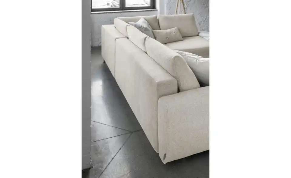 Miuform Wohnlandschaft Scandic Lagom mit Schlaffunktion, Rückansicht