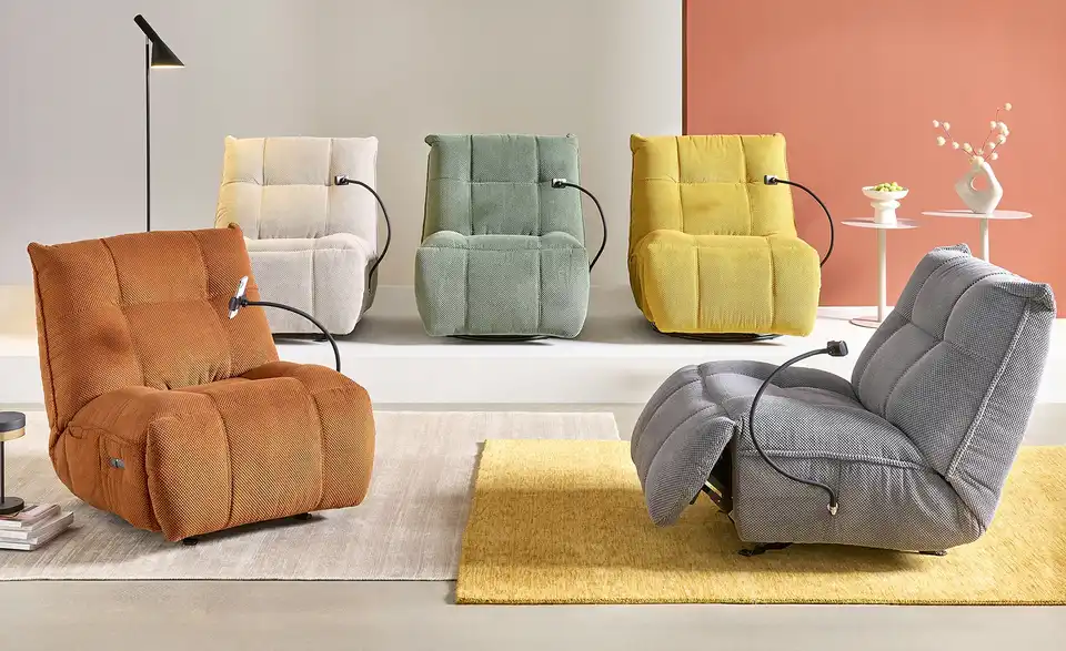 Primo Sessel Tokyo Relaxfunktion, in Wohnsituation