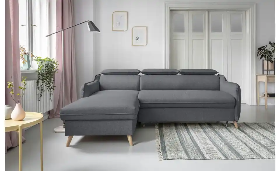 Miuform Ecksofa Sweet Harmony mit Schlaffunktion, in Wohnsituation