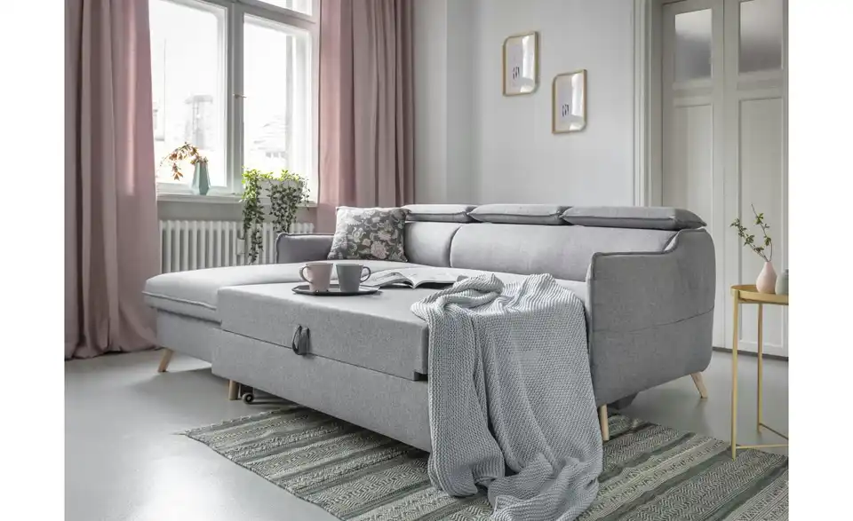 Miuform Ecksofa Sweet Harmony mit Schlaffunktion, in Wohnsituation