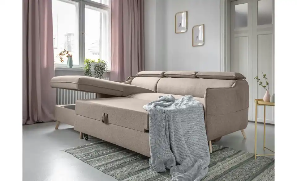 Miuform Ecksofa Sweet Harmony mit Schlaffunktion, Funktionsansicht