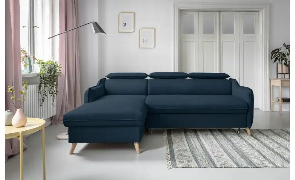 Miuform Ecksofa Sweet Harmony mit Schlaffunktion, in Wohnsituation