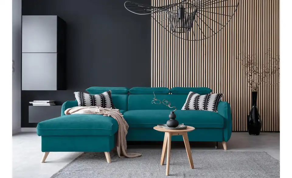 Miuform Ecksofa Sweet Harmony mit Schlaffunktion, in Wohnsituation