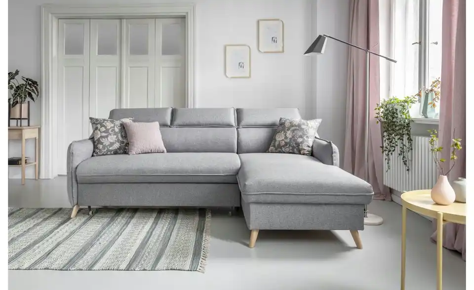 Miuform Ecksofa Sweet Harmony mit Schlaffunktion, in Wohnsituation