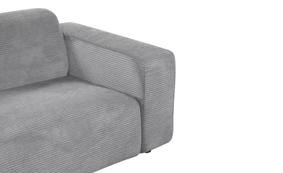 Primo Einzelsofa Sani aus Cord, Detailansicht