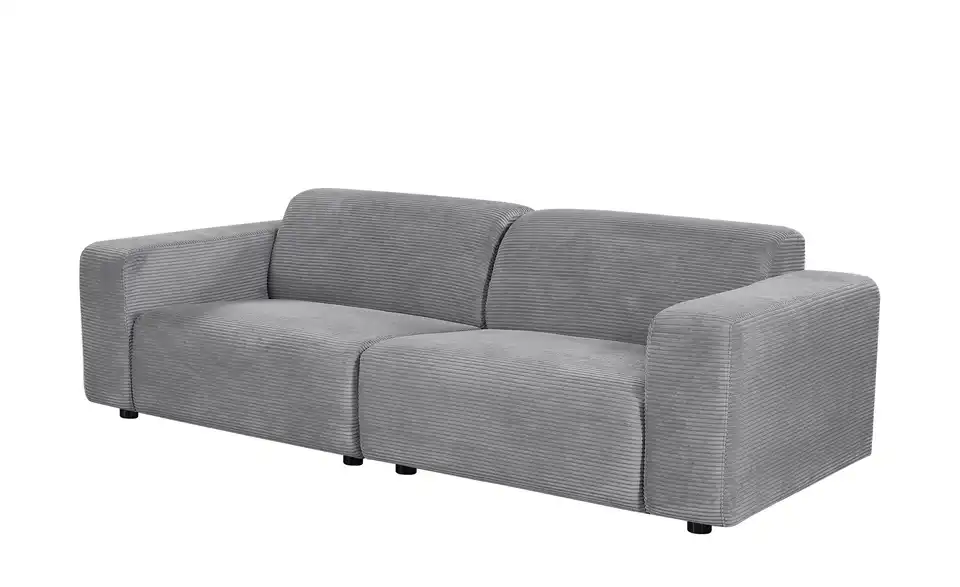 Primo Einzelsofa Sani aus Cord, Perspektive