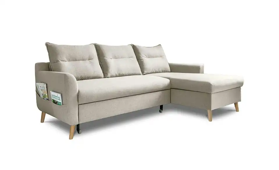Miuform Ecksofa Stylish Stan mit Schlaffunktion, Perspektive