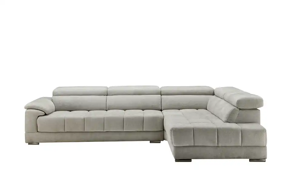 Primo Ecksofa Mikrofaser, Frontansicht