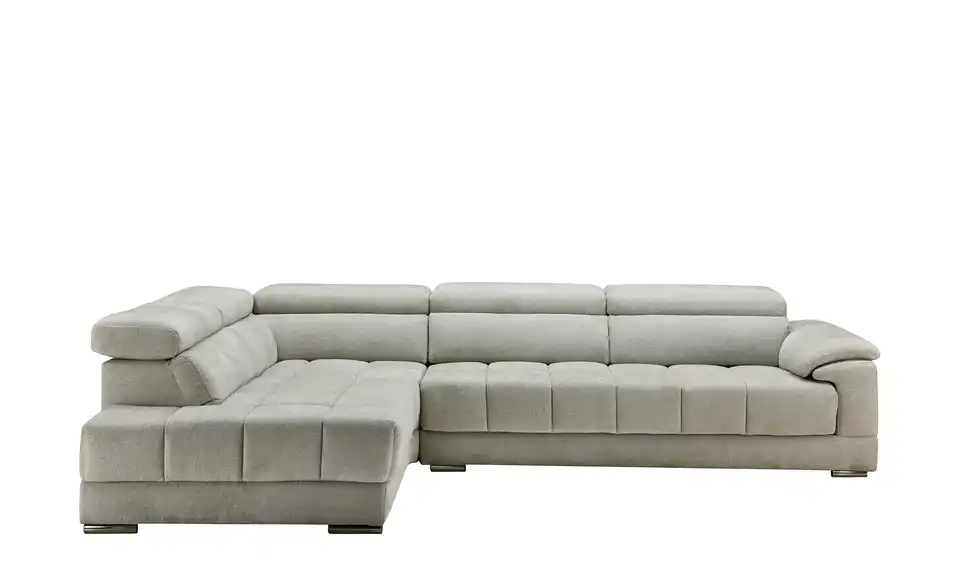 Primo Ecksofa Mikrofaser, Frontansicht