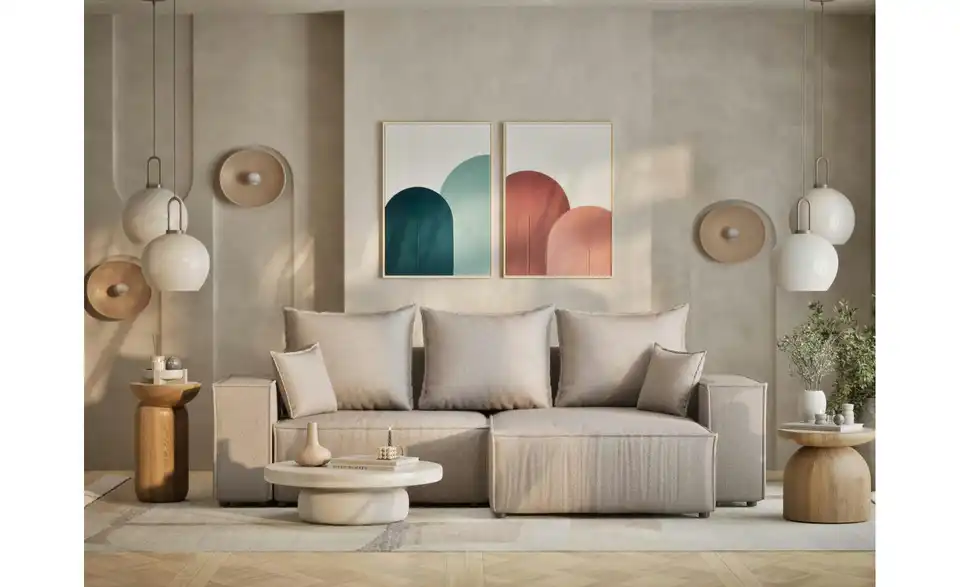 Ecksofa Moyo, in Wohnsituation