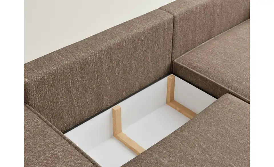 Ecksofa, Detailansicht