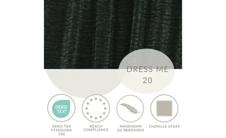 Einzelsofa, Bild mit Text