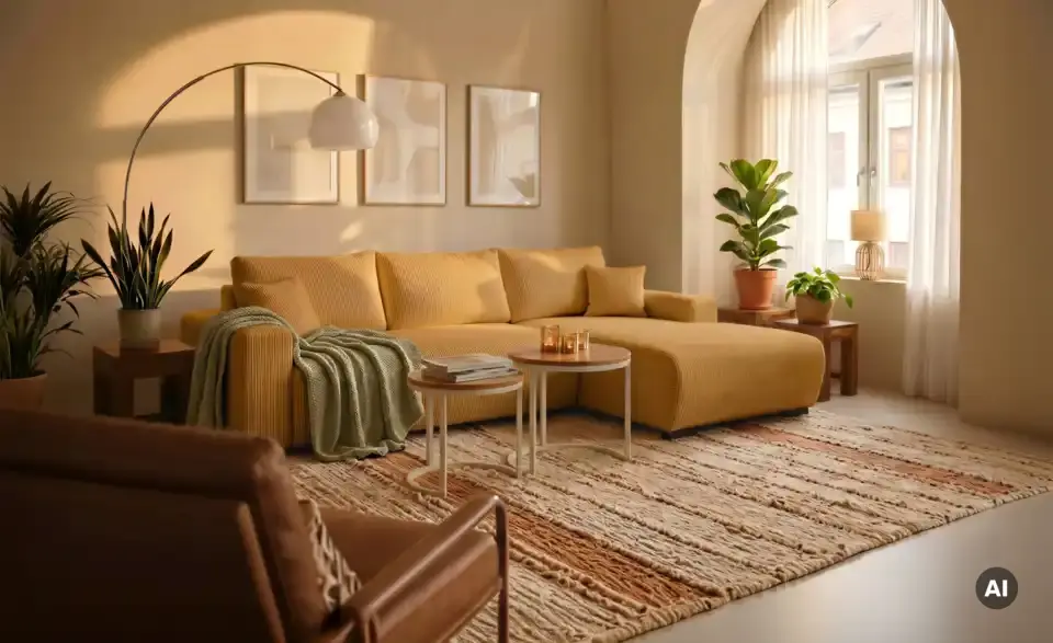 smart Ecksofa Nelly mit Schlaffunktion, in Wohnsituation