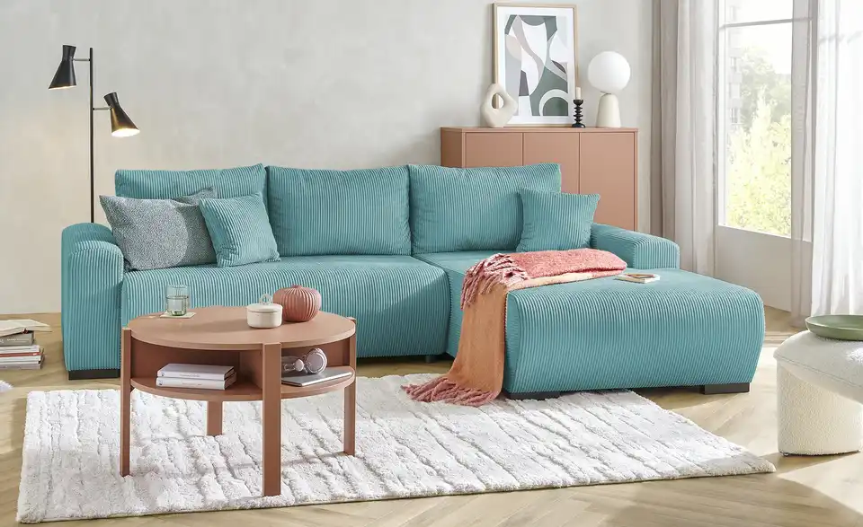 smart Ecksofa Nelly mit Schlaffunktion, in Wohnsituation
