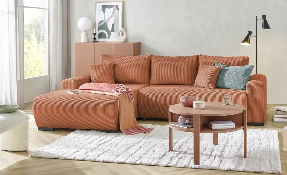smart Ecksofa Nelly mit Schlaffunktion, in Wohnsituation