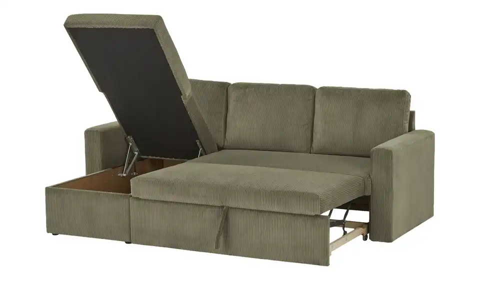 Ecksofa Xenia mit Schlaffunktion, Funktionsansicht