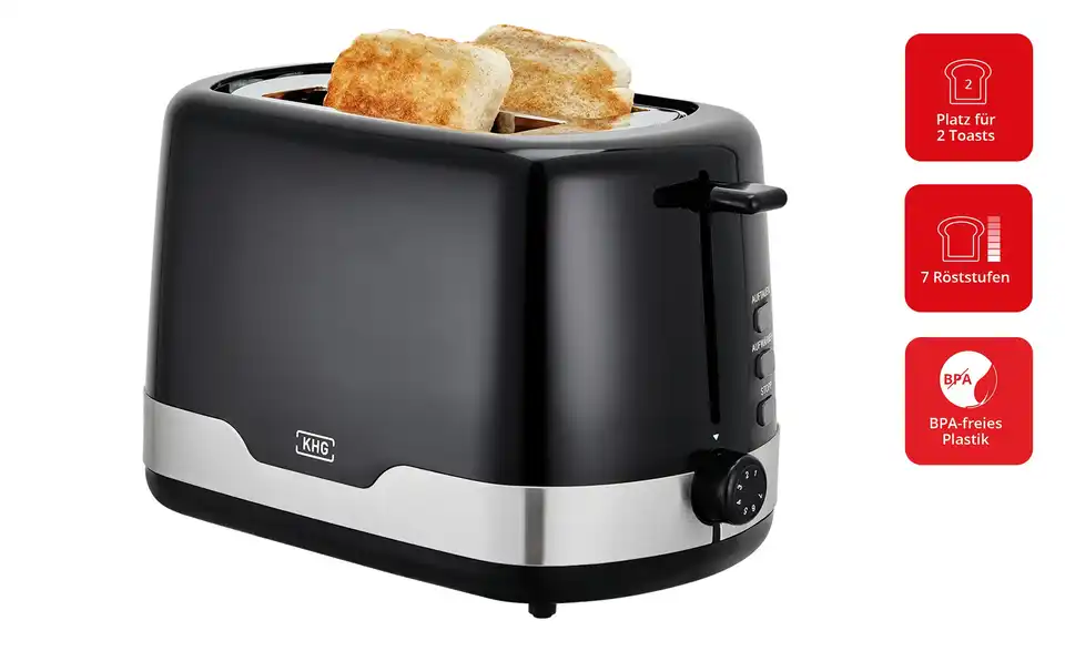 KHG Toaster TO-857 SE2, in Wohnsituation