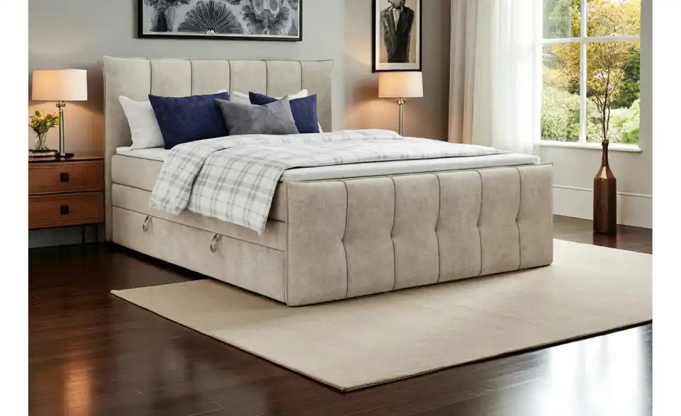 Polsterbett Montana 4, in Wohnsituation