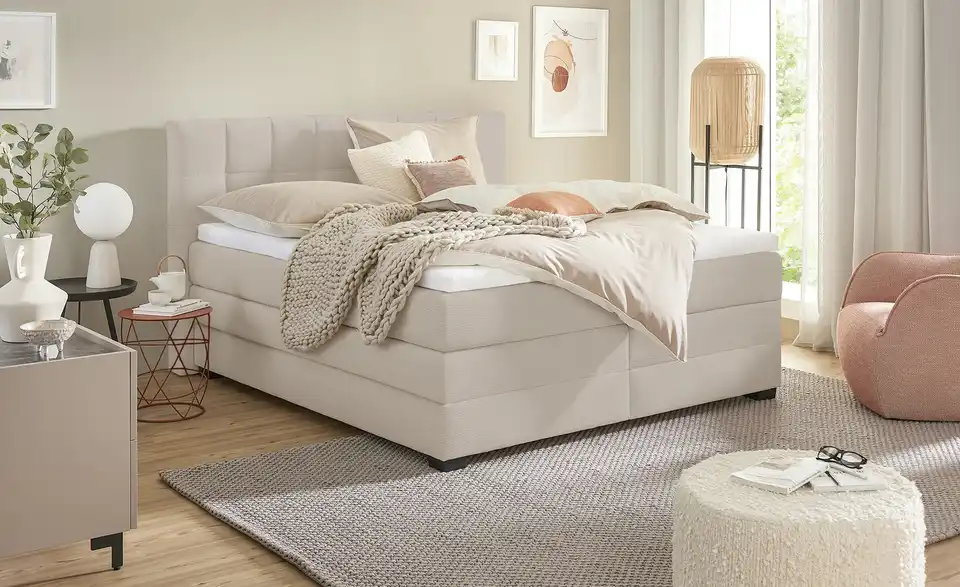 vanDoorn Boxspringbett mit Bettkasten, in Wohnsituation