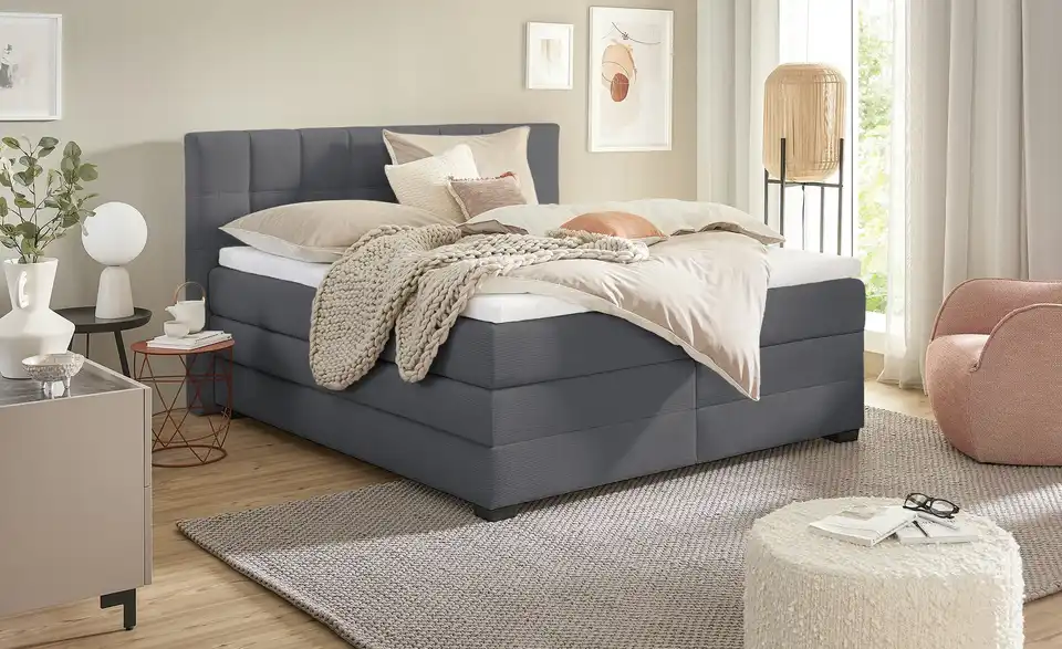 vanDoorn Boxspringbett mit Bettkasten, in Wohnsituation